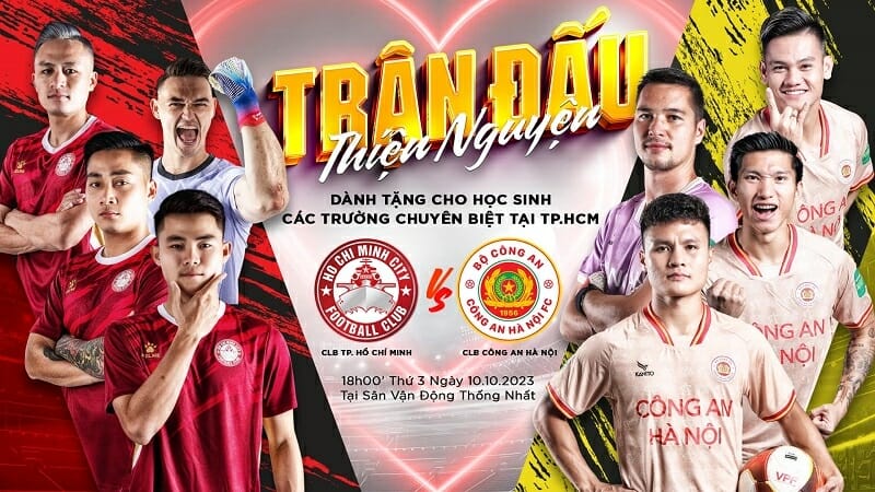 Trận giao hữu cũng là cơ hội để hai đội chuẩn bị cho V-League 2023/24 (Ảnh: Ho Chi Minh City FC).